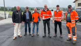 Gruppenfoto bei der Abnahme