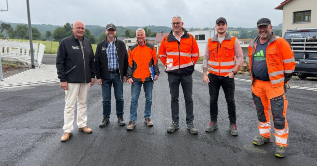 Gruppenfoto bei der Abnahme