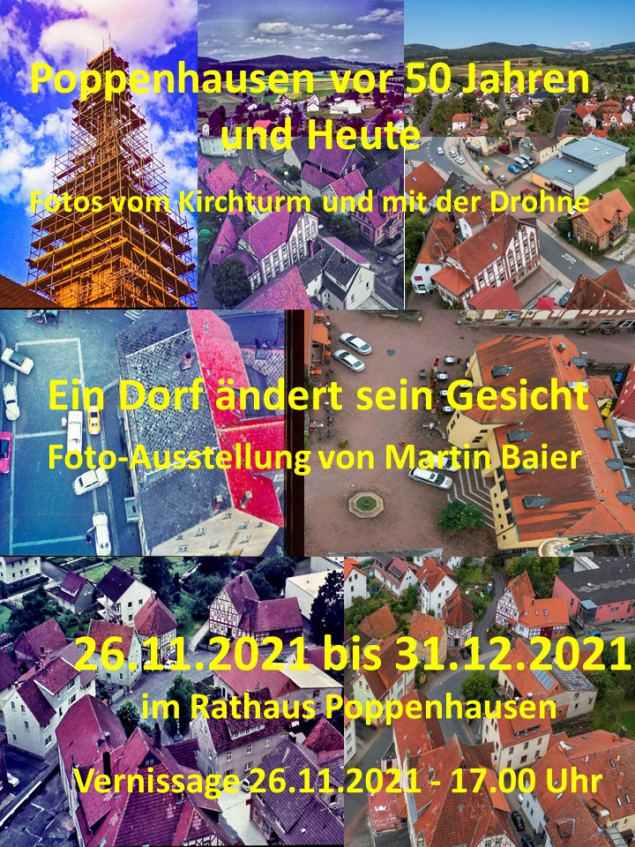 Plakat Fotoausstellung M. Baier