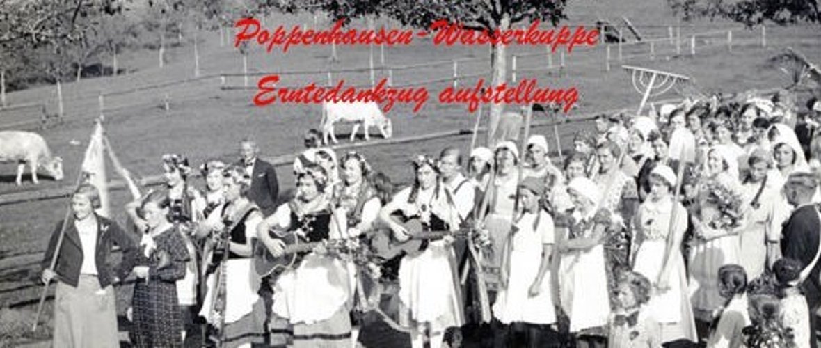 Erntedankaufstellung